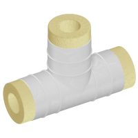 Скорлупа ППУ для тройников фото