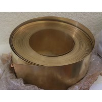 Фольга латунная 1,3x200 мм (1300 мкм) Л63 ГОСТ 2208-2007