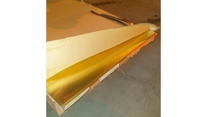 лист латунный ГПРХХ 11x1000x2000 мм Л90 купить в Томске