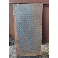 Лист стальной с чечевичным рифлением 1,2x1500x2000 мм 09Г2С ГОСТ 8568-77