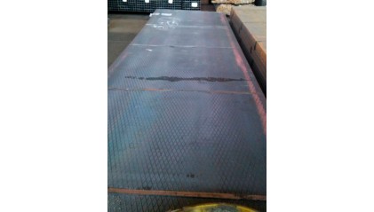 лист стальной рифленый ромб 8 мм С245 купить в Томске