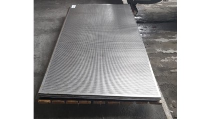 лист перфорированный нержавеющий 0,1 мм Qg 5-8 12Х18Н10Т купить в Томске