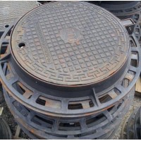 Люк чугунный ГТС легкий круглый Л 850x110 мм СЧ10 ГОСТ 8591-76