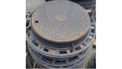 люк чугунный ГТС легкий круглый Т 750x45 мм СЧ10 купить в Томске