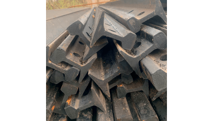 рельсы Р11 стальные узкоколейные 8 м Э76 купить в Томске