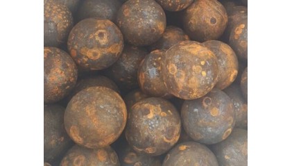 Шары мелющие, помольные стальные 60 мм Ст3 фото Шары мелющие, помольные стальные 60 мм Ст3 купить в Томске