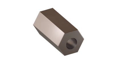 шестигранник буровой пустотелый 22x6,5 мм 55С2 купить в Томске