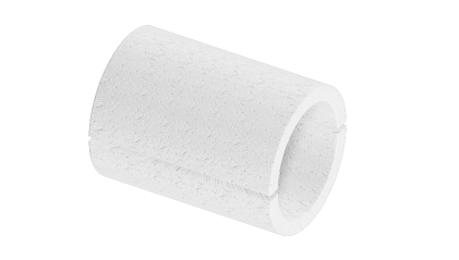 Скорлупа ППС для трубы 45x30 мм ППС15 фото скорлупу ППС для трубы 45x30 мм ППС15 купить в Томске