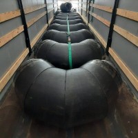 Скорлупа ППУ-ПЭ для отвода 90° 108x200 мм ГОСТ 30732-2020