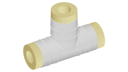 скорлупу ППУ-ОЦ для тройника 159x159 мм купить в Томске