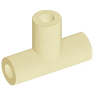 Тройник теплоизоляционный минераловатный 219x133 мм ГОСТ 30732-2020