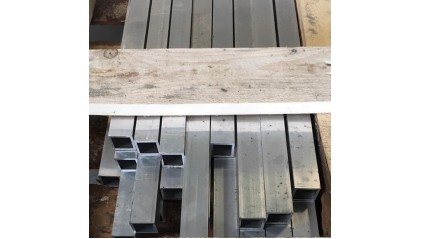 трубу алюминиевую профильную квадратную 40x40 1,5 мм Д16 купить в Томске