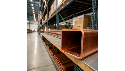 трубу медную профильную квадратную ДКВНТ 76x76x3 мм Cu-DHP купить в Томске