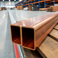 Труба медная профильная прямоугольная ДПРНМ 110x30x3,5 мм М3 ТУ 48-21-295-82