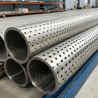 Труба нержавеющая перфорированная бесшовная 102x10 мм 12Х18Н10Т ГОСТ 9940-81