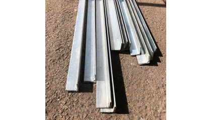 уголок стальной оцинкованный равнополочный 80x80x7 мм Ст3пс купить в Томске