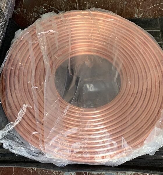 Трубка медная капиллярная ДКРНМ 1,8x0,6 мм А М3 ГОСТ 2624-2016 фото